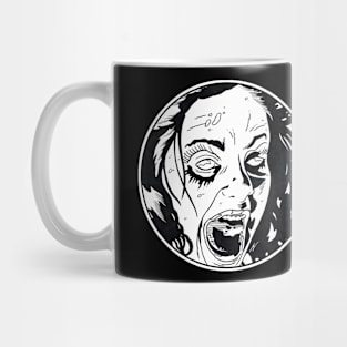 LINDA - Evil Dead (Circle Black and White) Mug